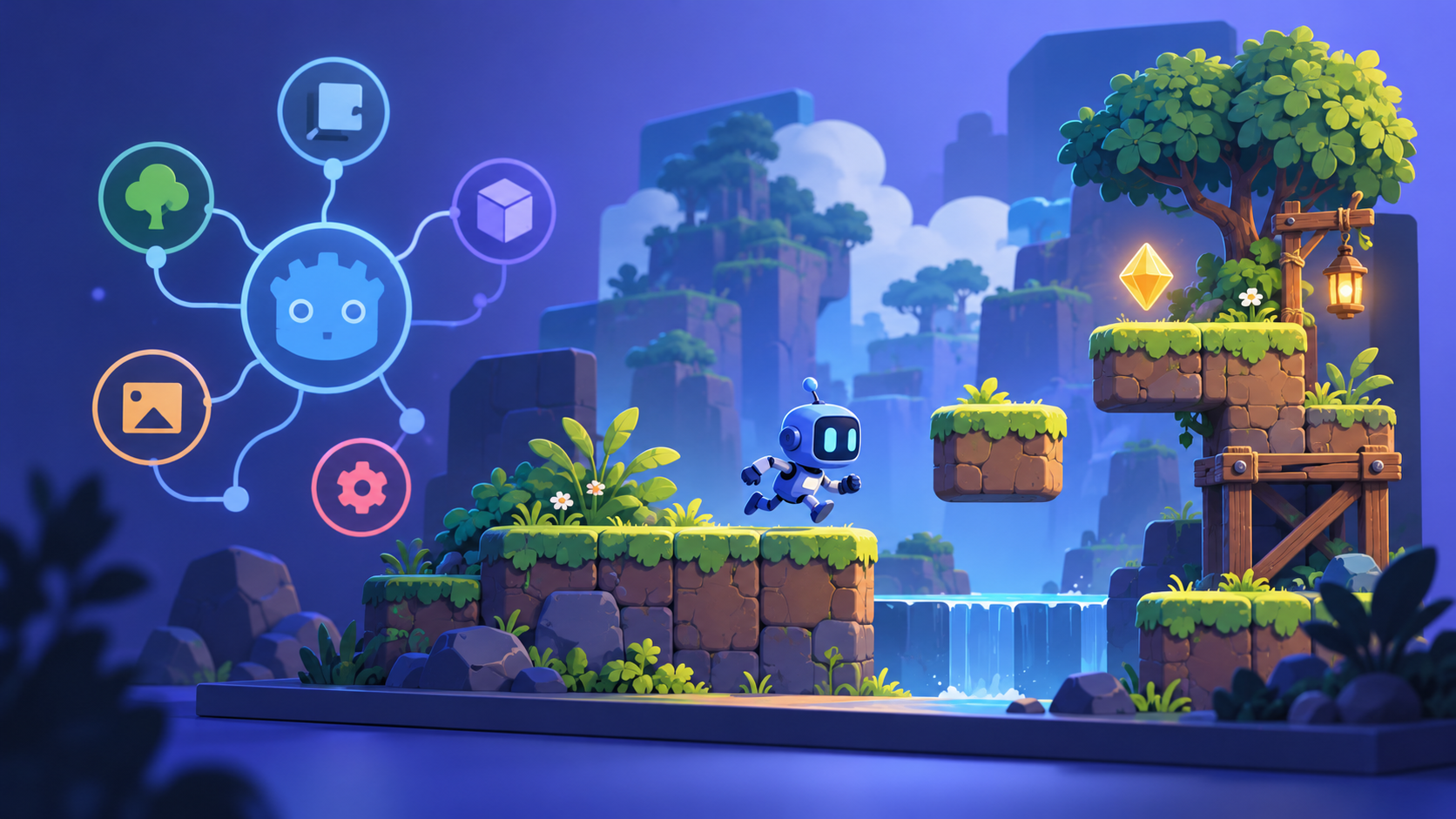 Godot engine illustration