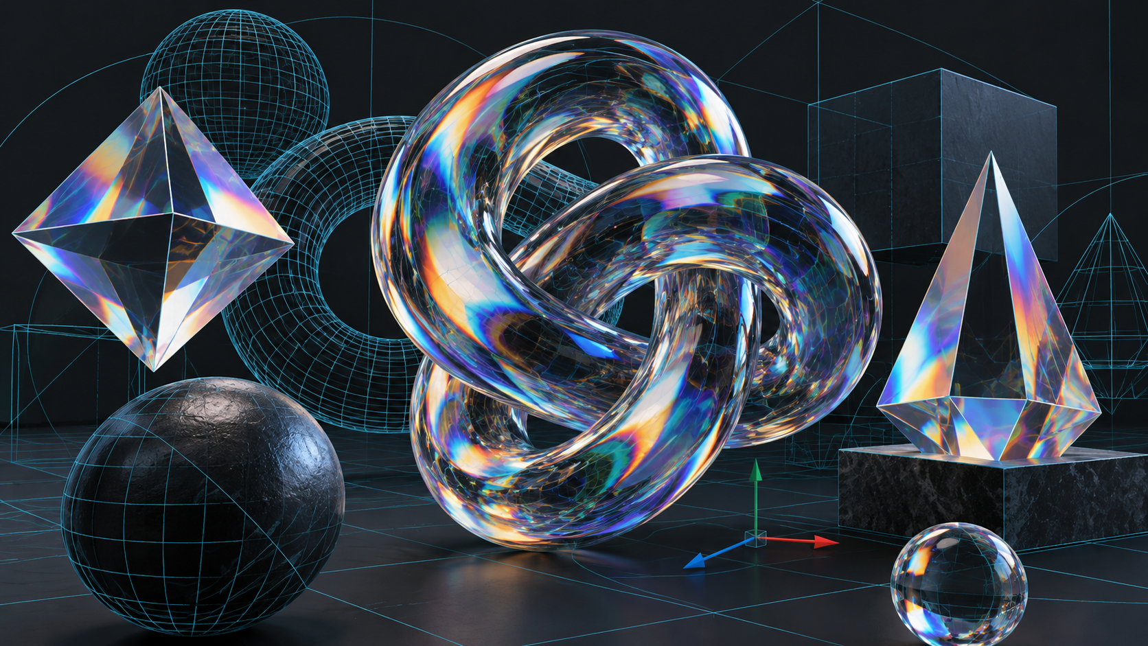 Three.js engine illustration